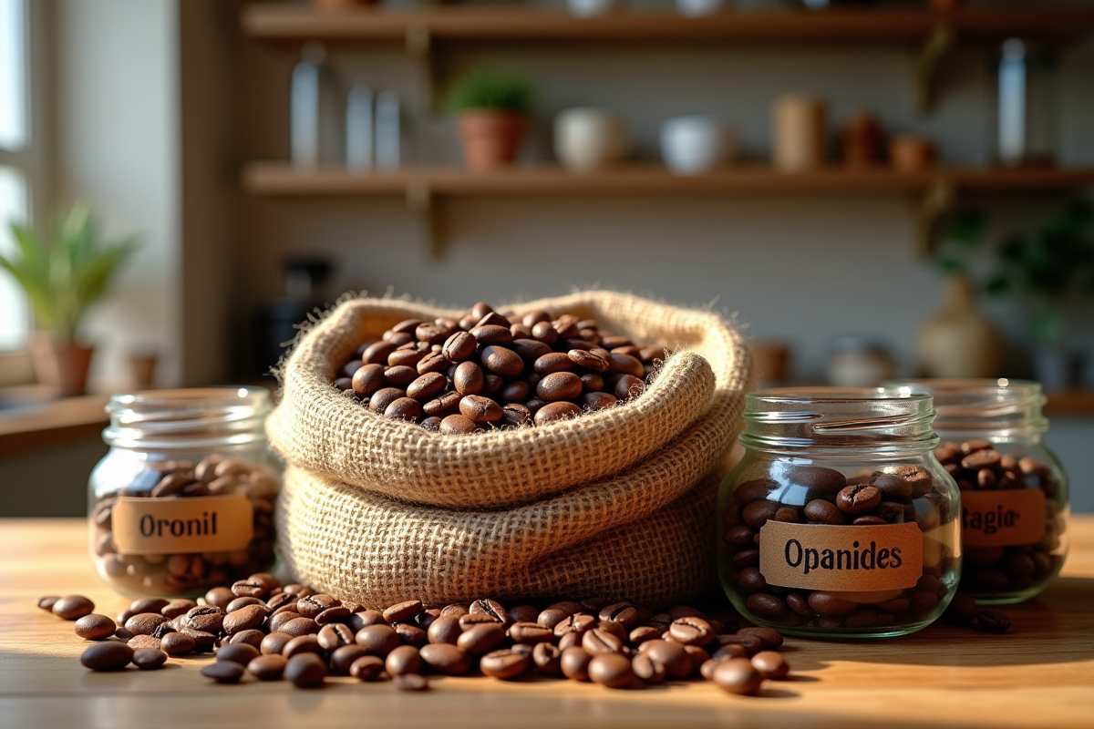 café grains