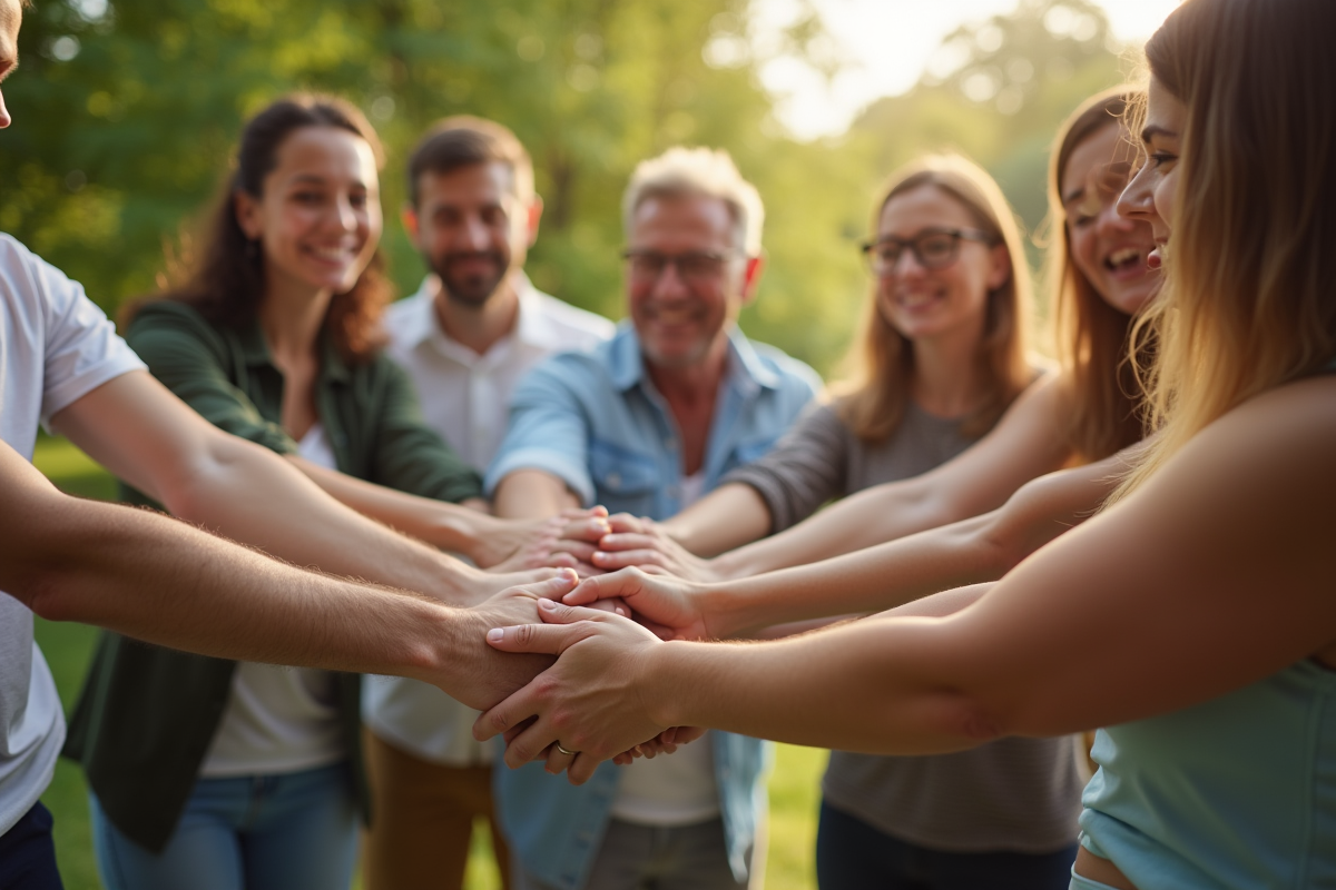 équipe solidaire